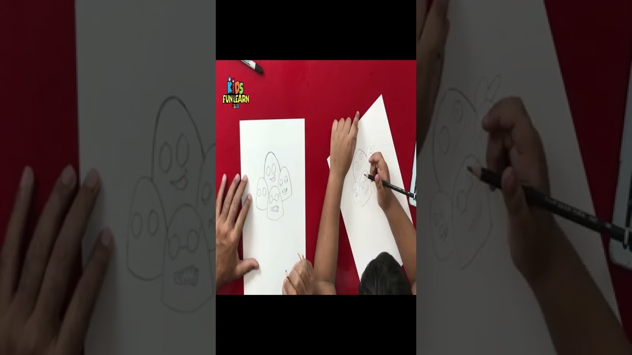 How to draw gum drops #shorts