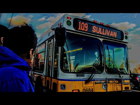 A Ride on a New Flyer D40LF #0684 on Route 109 towards Sullivan Square Station - 01/01/2019 - Part 2