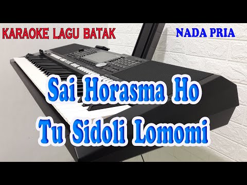 SAI HORAS MAHO TU SIDOLI LOMOMI ll KARAOKE BATAK ll NAGABE TRIO ll NADA PRIA AS=DO