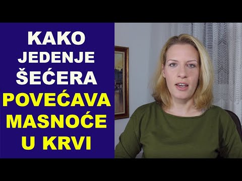Kako jedenje šećera povećava masnoće u krvi/dr Bojana Mandić