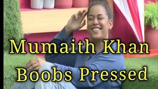 Mumaith Khan Boobs Pressed In Telugu Bigg Boss Day