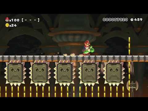 SAILBOAT LANTERN ~ Easy 100 Mario Challenge - Super Mario Maker - No Commentary 1bp