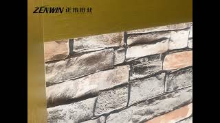 ZENWIN Granite Aluminium Coating Coil GRANITE0003 for Facade Cladding youtube video