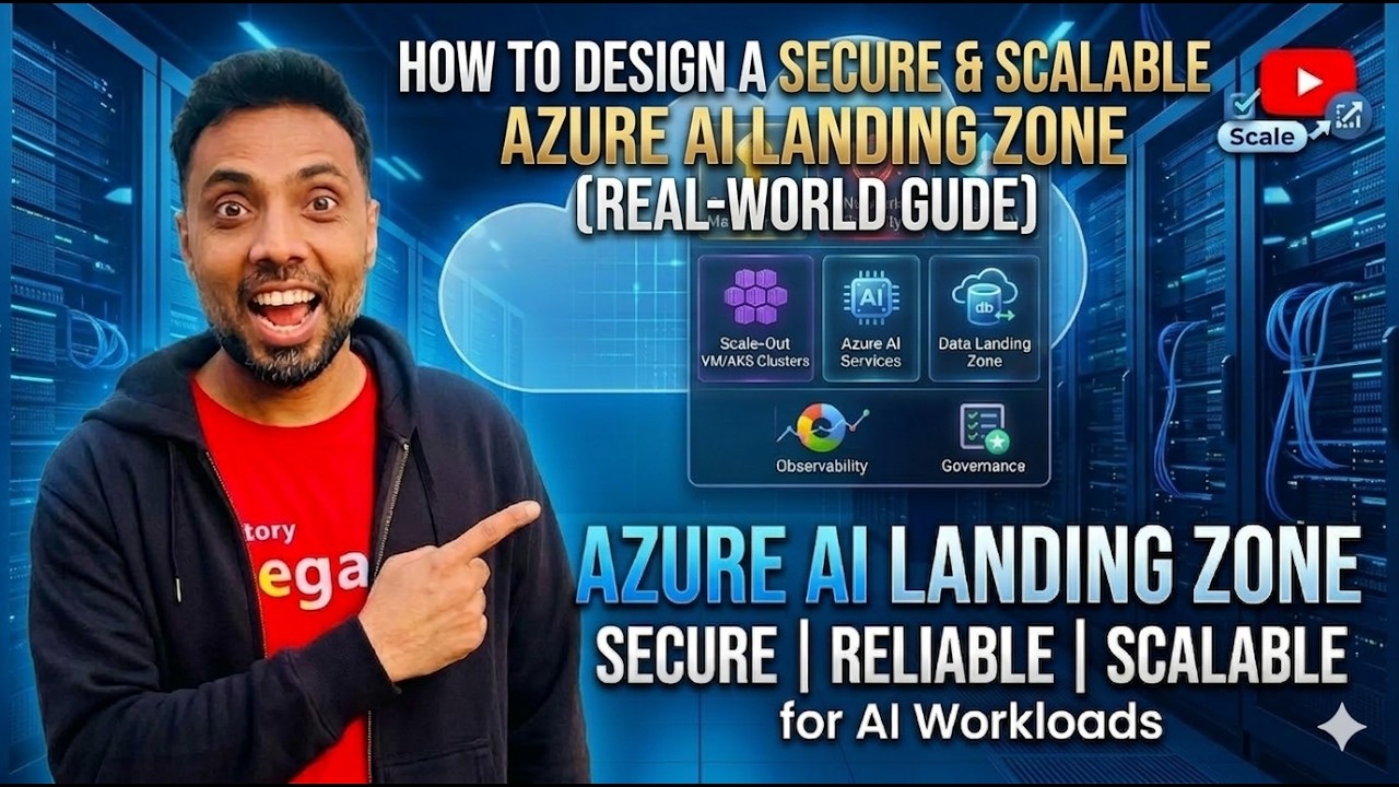 How to Design a Secure & Scalable Azure AI Landing Zone | Azure AI Landing Zone Architecture