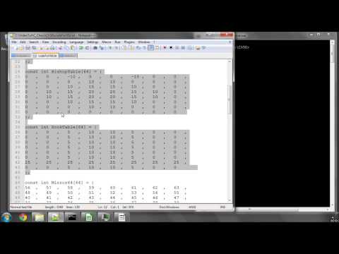 Programming A Chess Engine in C Part 56 - Basic Evaluation (very basic)