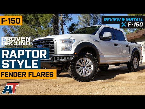 2015-2017 F150 Proven Ground Raptor Style Fender Flares Review & Install