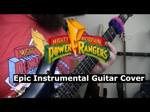 Mighty Morphin Power Rangers Theme Song (Epic Instrumental Guitar Cover) | Nick Cutroneo