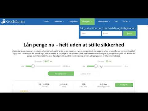 Lån penge uden sikkerhed - Se hvordan i denne guide - nemt, enkelt og sikkert