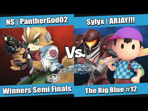 The Big Blue #12 Winners Semi Finals - NS | PantherGod02 (Fox) vs Sylyx | ARJAY!!! (Samus, Ness)