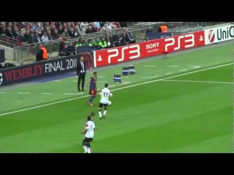 Messi's goal Champions League Final 2011