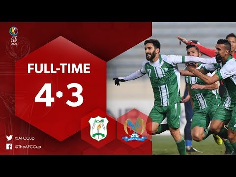 #AFCCup2020 : AL ANSAR FC (LIB) 4-3 AL FAISALY (JO...