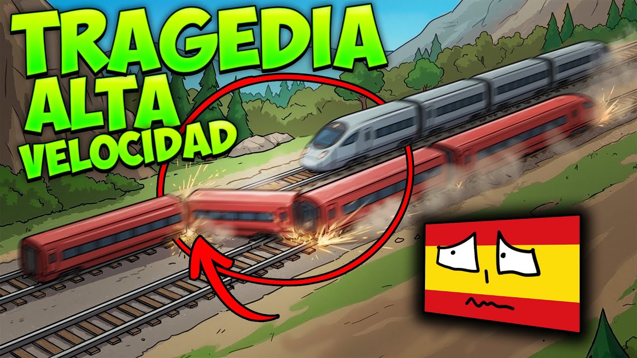 Choque de TRENES en ESPAÑA - ¿Qué ha pasado?