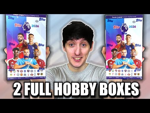 PREMIER LEAGUE HOBBY BOXES! Opening 2 Topps 2026 Premier League Hobby Boxes | Autographs Everywhere