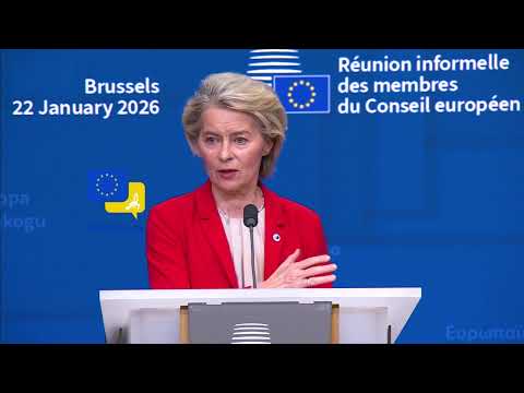 Video Thumbnail: A Deal Is a Deal – Ursula von der Leyen on Arctic Security, NATO and EU Reliability!
