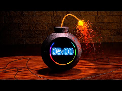 5 Minute Timer Bomb [3D TIMER] 💣