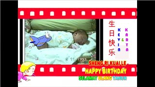 Download lagu Sheng Ri Kuai Le - Happy Birthday - Selamat Ulang Tahun - 生日快乐 - Kevin & Karyn mp3
