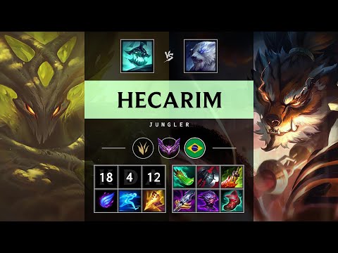 Hecarim Jungle vs Volibear - BR Master Patch 25.18