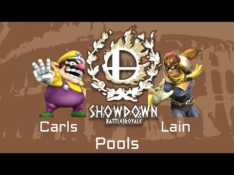 Showdown Project M Pools - Carls (Wario) vs. Lain (Marth/Falcon)