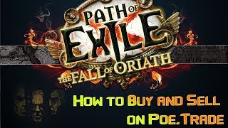 Path of Exile: How to buy and sell on Poe.Trade
