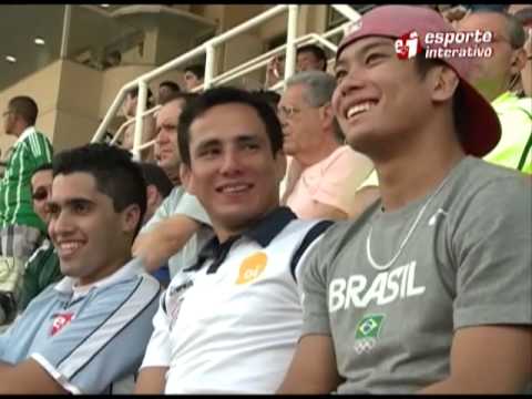 FELIPE KITADAI NO JOGO DO PALMEIRAS