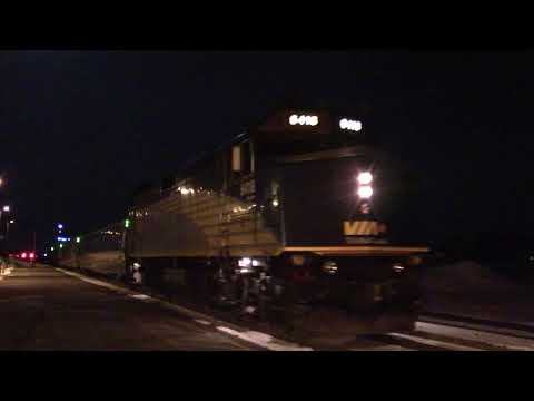 Wrapped coach! VIA 87 January 31, 2018