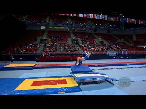 GALLI Marianela (ARG) - 2017 Trampoline Worlds, Sofia (BUL) - Qualification Double Mini Routine 2