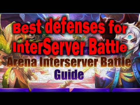 Interserver Battle - What Defenses to aim for?! - Summoners War
