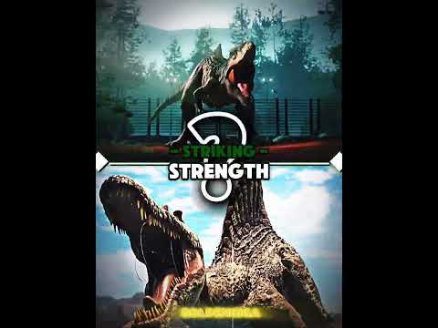 Zeb (Giganotosaurus) Vs Asset 87 (Spinosaurus) | Jurassic World #edit #jurassicworld #spinosaurus