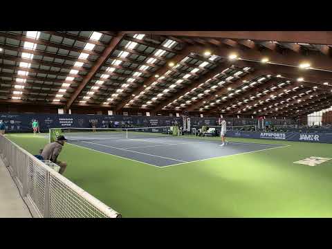 Raphael Collignon d. Edan Leshem — QF ATP Challenger Indoor Oeiras Open 1