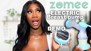 WORTH IT? UNBOXING ZOMEE DOUBLE ELECTRIC BREAST PUMP | HONEST DEMO & REVIEW