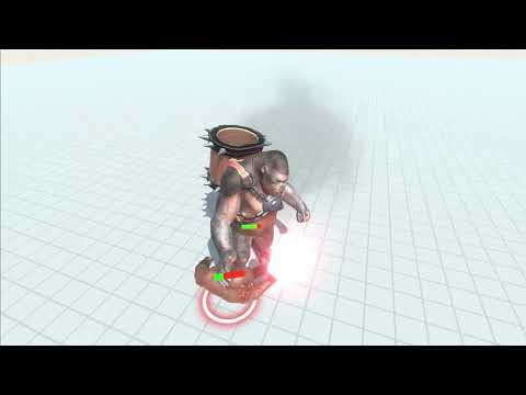 ARBS Goro the giant Vs Ogre lord   Animal Revolt Battle Simulator ARBS #arbs