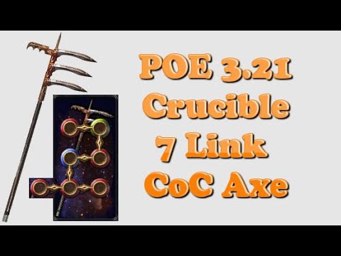 POE 3.21: Short Guide to Crafting a CoC 7-Link Axe (🟦difficult)