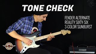 Video thumbnail for TONE CHECK: Fender Alternate Reality Sixty-Six Guitar Demo | NO TALKING by Cream City Music