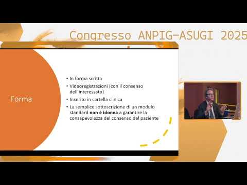 Congresso  - Consenso Informato e Responsabilità nell uso di Telemedicina e A.I.