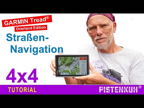 Straßennavigation mit dem Garmin Tread Overland