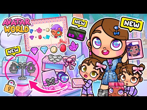 ALL THE SECRETS OF THE NEW JEWELRY STORE 😱 *CRYSTAL SHOP* NEW UPDATE in Avatar World