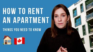 How to rent your first apartment in Canada as a newcomer & immigrant