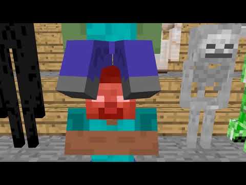 MONSTER SCHOOL :SWIMMING CHALLENGER  -  minecraft animation
