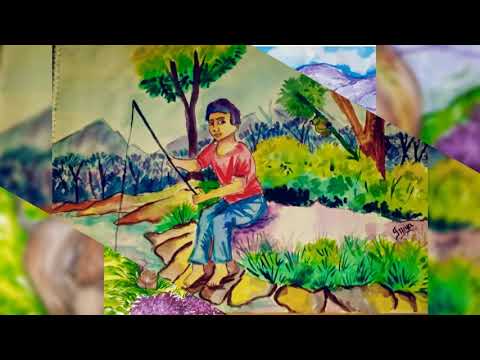 I love to draw . Drawing done by Iniya.A