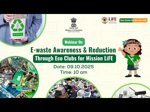 Webinar on E-waste Awareness and Reduction