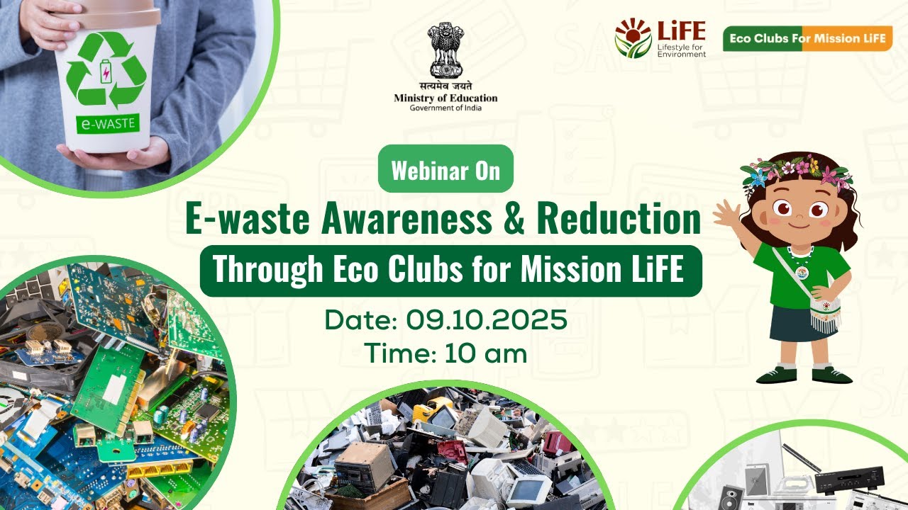 Webinar on E-waste Awareness and Reduction