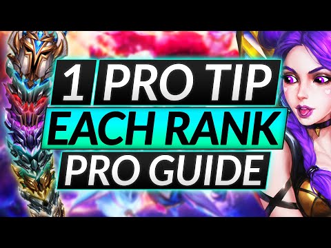1 BEST TIP to ESCAPE EVERY ELO - RANK UP FAST as ANY ROLE / CHAMPION - LoL Guide