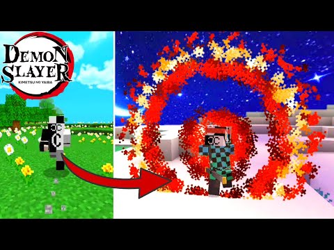 CARBON32 - I Turned Minecraft PE Into Demon Slayer