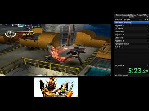 Power Rangers Lightspeed Rescue Normal% in 30:45