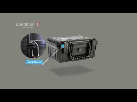 Condition 1 10 inch #312 Waterproof Hard Case