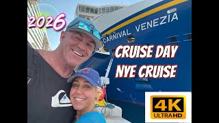 CARNIVAL VENEZIA, CRUISE DAY! NYE CRUISE
