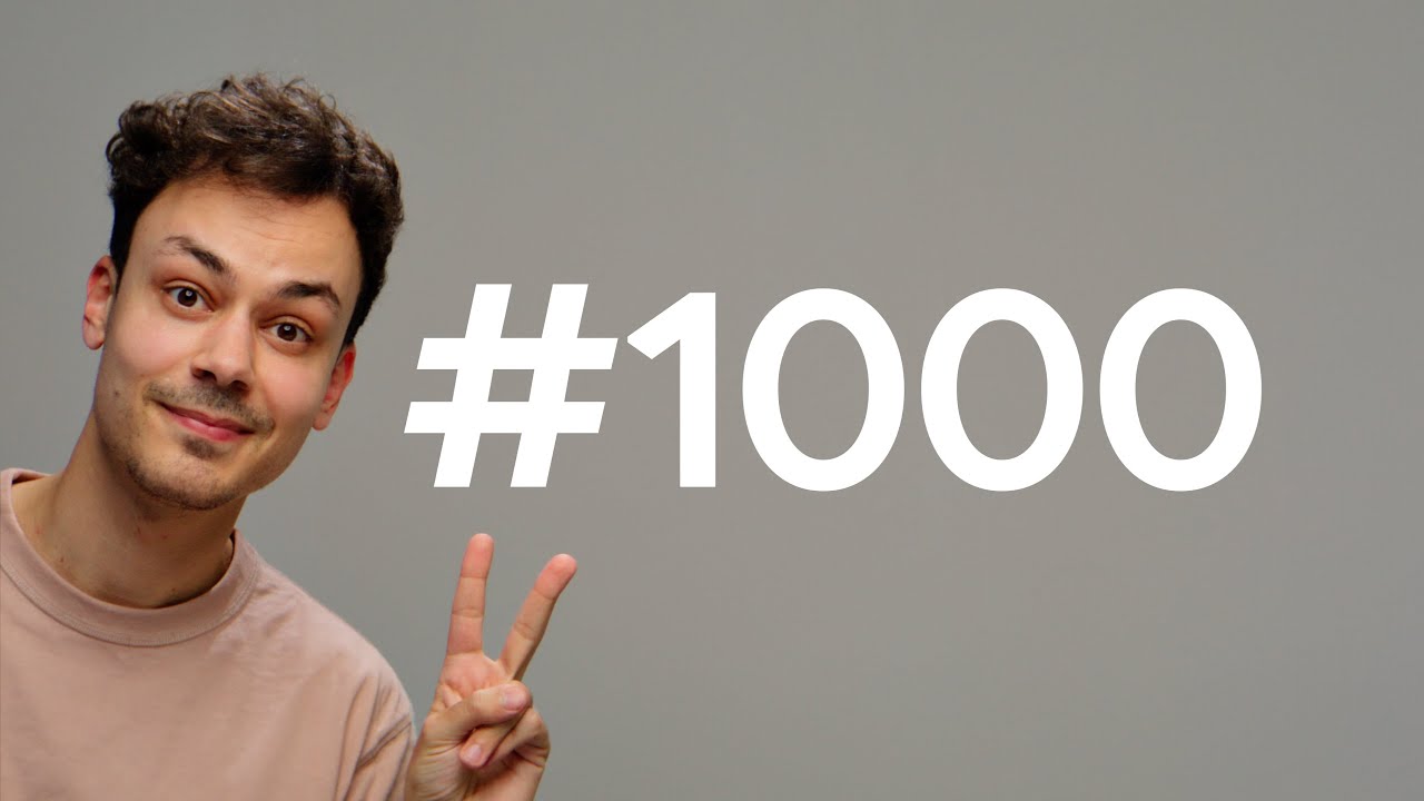 Das 1000. Video auf iKnowReview