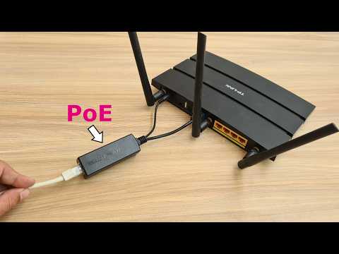 How to use Power over Ethernet with non-supported Wi-Fi router