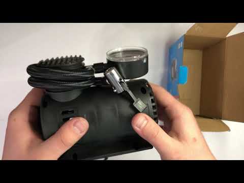 Компрессор для машины Air Pomp Ji030, Компрессор от прикуривателя, Портативный автомобильный насос - фото 1 - id-p2832928822