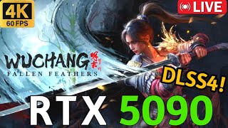 🔴 Wuchang Fallen Feathers - Gonna Die Alot - PC MAX GRAPHICS (4K60) - Playthrough Pt 2 🔴 RTX 5090